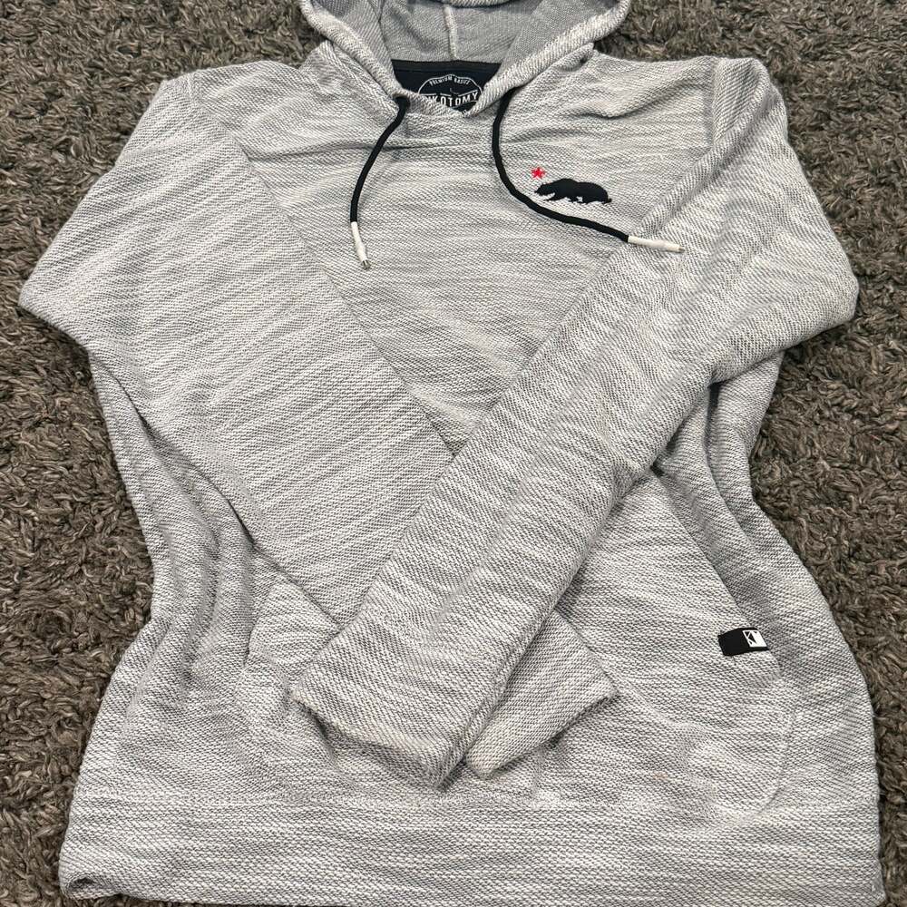 Dikotomy Premium Basics Men's Gray Heathered Fleece Hoodie